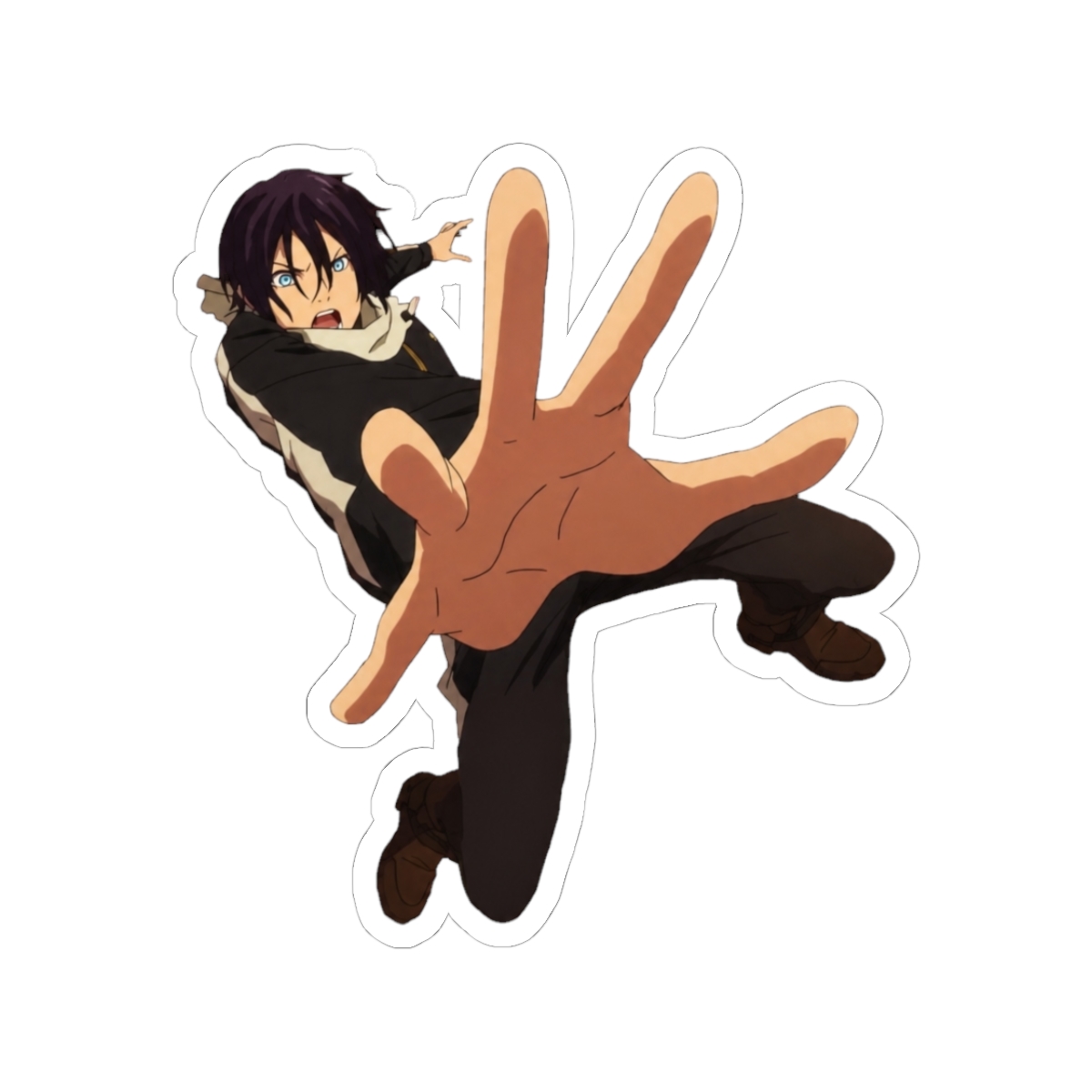 Yato Hand Pose Sticker | Noragami