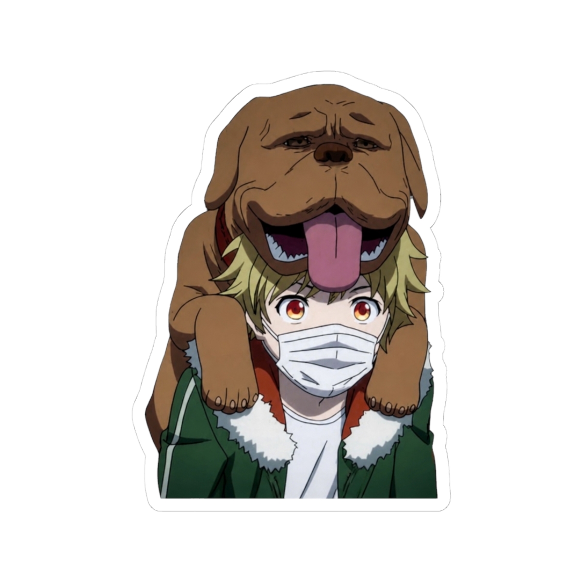 Yukine with dog sticker | Noragami