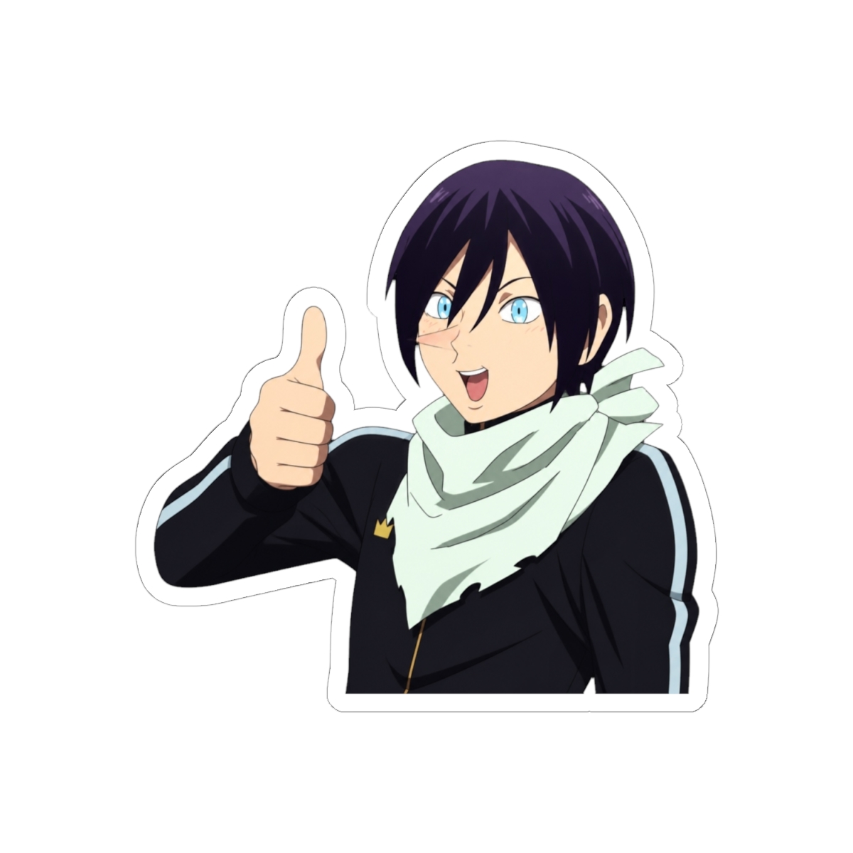 Yato Expression 6 Sticker | Noragami - alternate angle 1, merchandise
