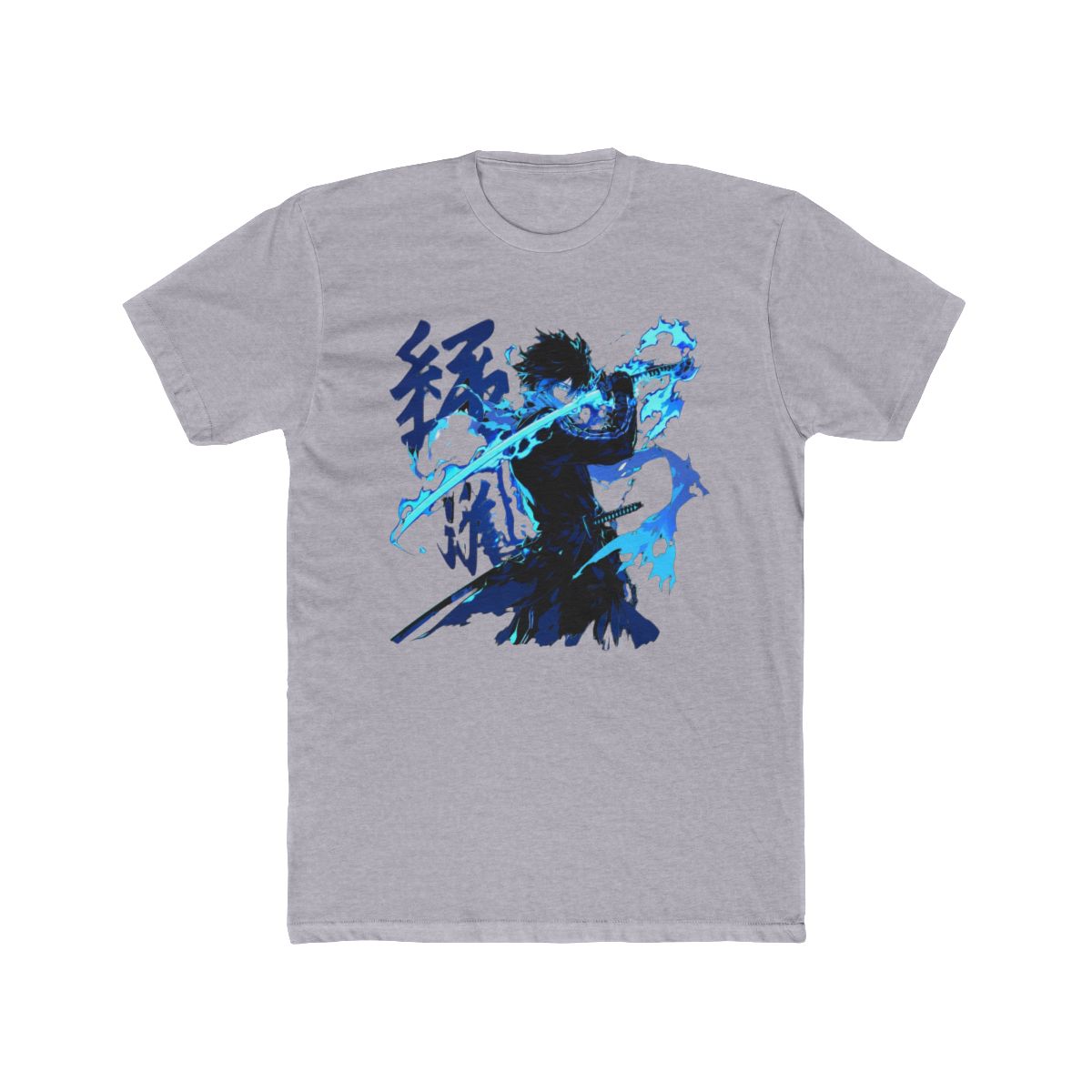 Yato Noragami Blue Flame Sword T Shirt - alternate angle 5, merchandise