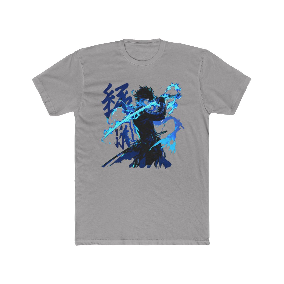 Yato Noragami Blue Flame Sword T Shirt - alternate angle 2, merchandise
