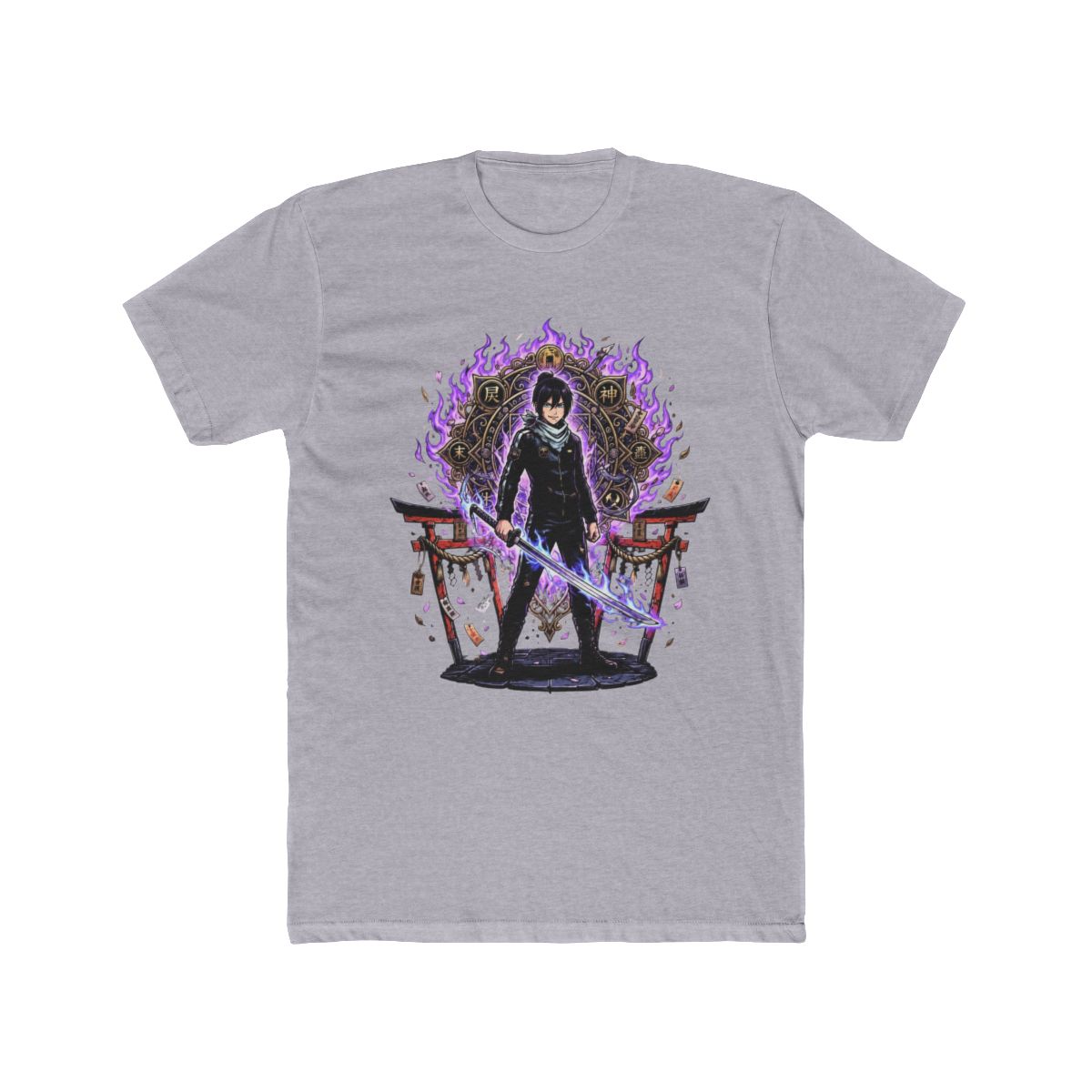 Yato With Divine Blade T Shirt | Noragami - alternate angle 5, merchandise