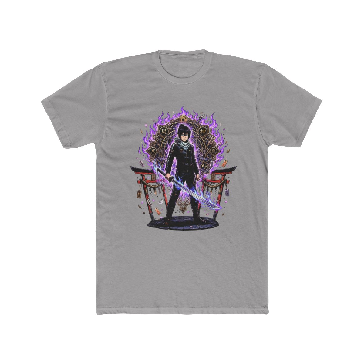 Yato With Divine Blade T Shirt | Noragami - alternate angle 2, merchandise
