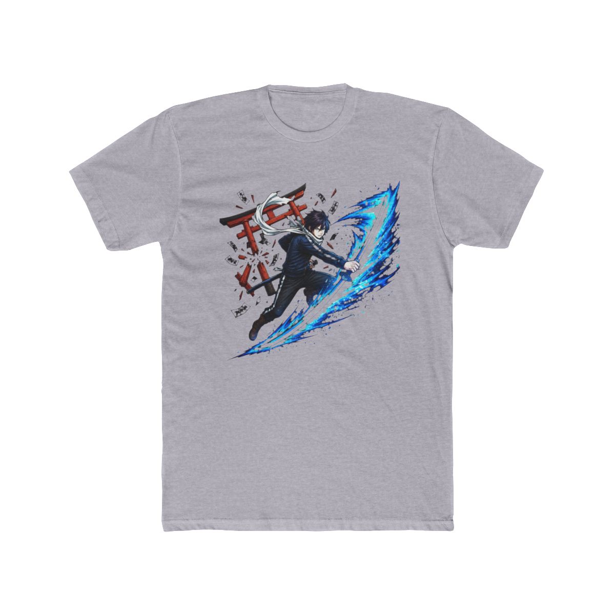 Yato Launching Forward T Shirt | Noragami - alternate angle 4, merchandise