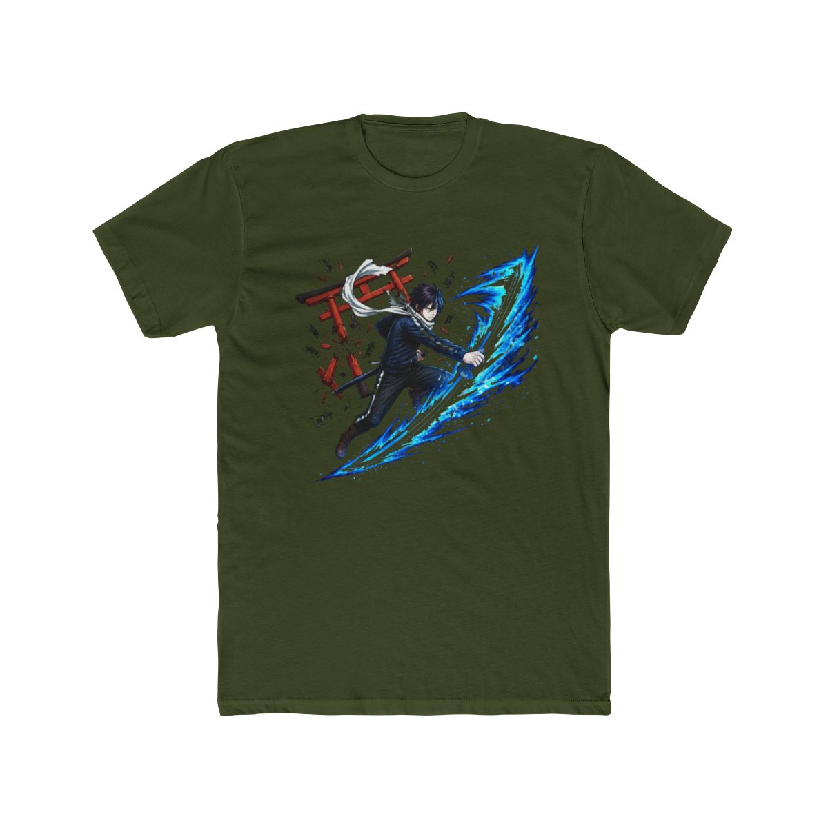 Yato Launching Forward T Shirt | Noragami - alternate angle 5, merchandise