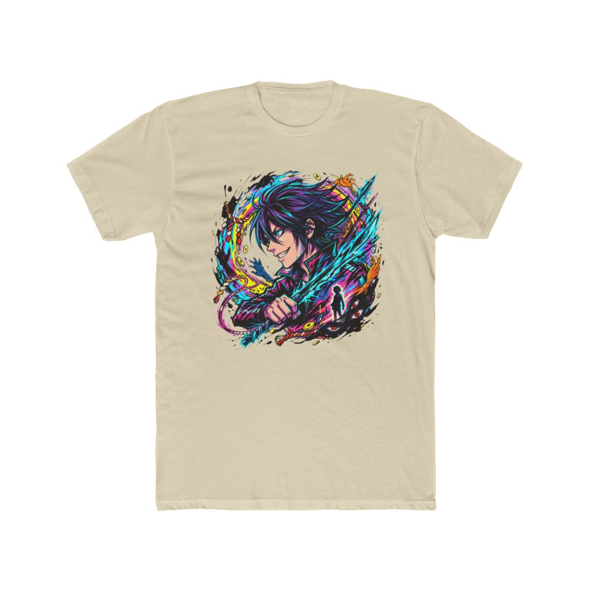 Yato Psychedelic Energy Art T Shirt | Noragami - alternate angle 4, merchandise