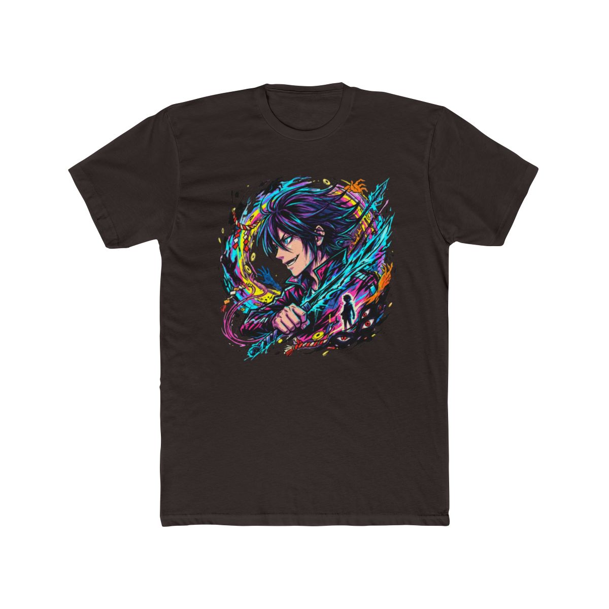 Yato Psychedelic Energy Art T Shirt | Noragami - alternate angle 3, merchandise