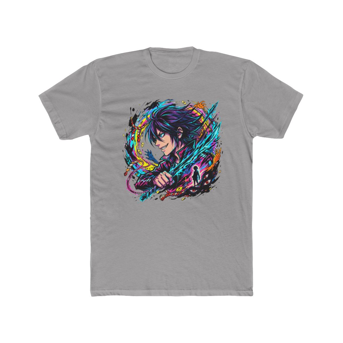 Yato Psychedelic Energy Art T Shirt | Noragami - alternate angle 2, merchandise