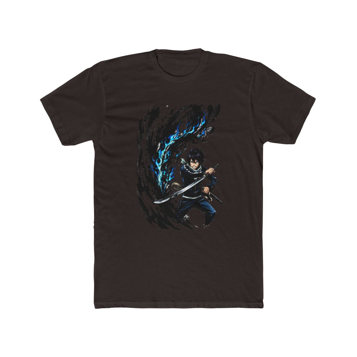 Yato Drawing Sword With Flames T Shirt | Noragami - alternate angle 2, merchandise
