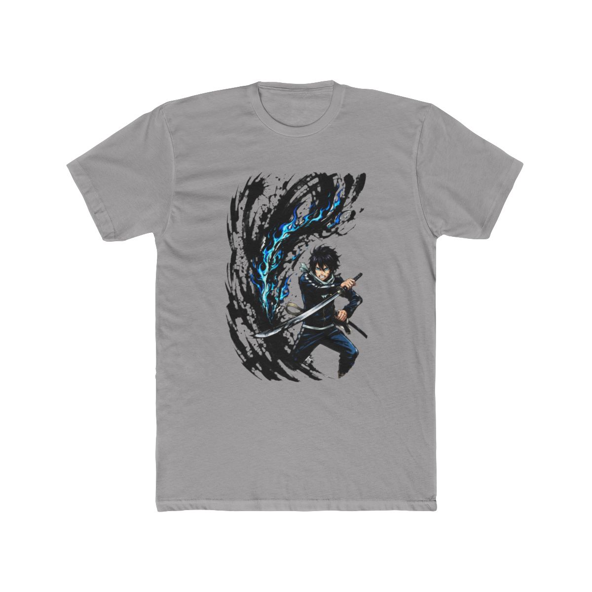 Yato Drawing Sword With Flames T Shirt | Noragami - Official T-Shirts merchandise