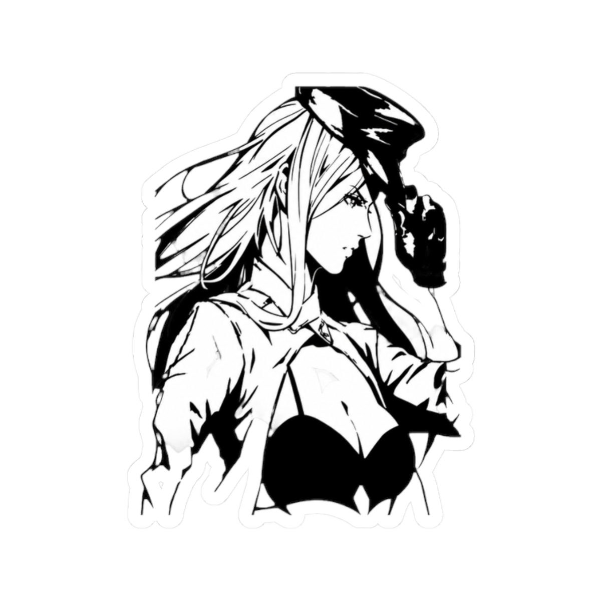 Bishamon Noragami Sticker - alternate angle 3, merchandise