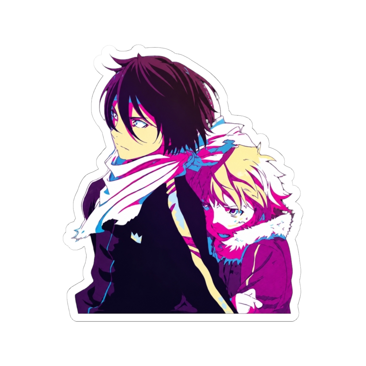 Noragami Yato and Yukine Sticker - alternate angle 1, merchandise